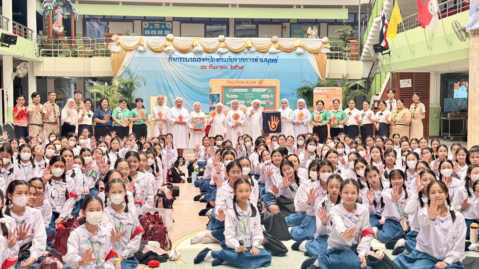 Talitha Kum Thailand Trains Assumption Convent Silom Primary Students on Human Trafficking, Dignity, and Cyber Safety
